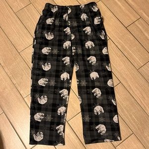 Large polar bear faded glory pjs
